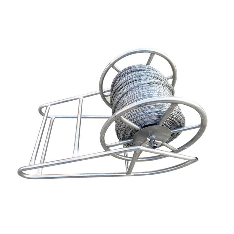 Aokewen Large Movable Boat-Shaped Cable Reel
