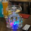 Acrylic Baijiu and Wine Dispenser with Six-Glass Set