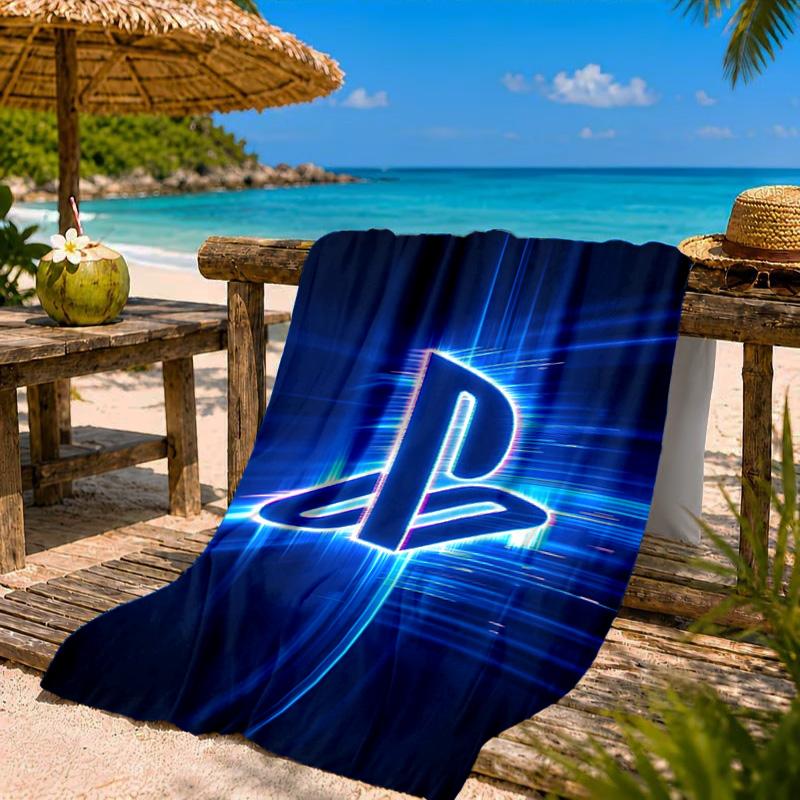Play Gaming Experience Beach Towel Microfiber Beach Towel, Lightweight and Quick-Dry, for Summer Travel, Swimming Pool Fan Birthday Gift