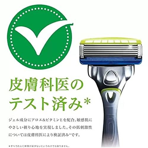 Schick 5-blade Hydro 5 Premium for Sensitive Skin Main Unit + Replacement Blade 16P 2 Pieces Assorted
