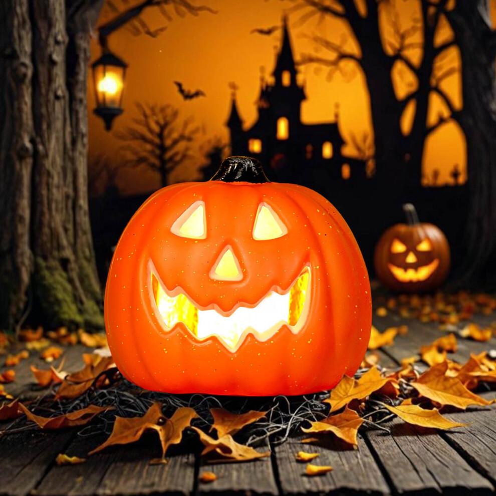 Pinkunn LED pumpkin lanterns Halloween decor 6 pcs