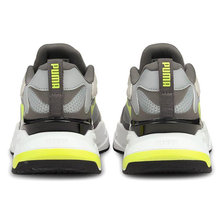 Puma Rs-Fast Fabric Synthetic Leather Nylon Neon Comfortable Thick Sole Sports Low Top Lifestyle Shoes Unisex Sneaker White Brown Yellow 382520-02