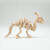 3D-gedrucktes T-Rex-Skelett Spielzeug Vollkörper Gelenkige Gelenke Realistisches Dinosaurier-Tier-Modell für Sammler