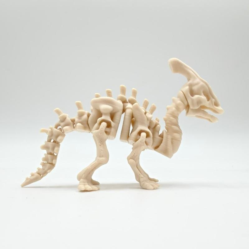 3D-gedrucktes T-Rex-Skelett Spielzeug Vollkörper Gelenkige Gelenke Realistisches Dinosaurier-Tier-Modell für Sammler