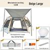 Instant Set-Up Hexagonal Tent: Multi-Person, Mosquito-Proof, Sun-Protected, Folding for Camping & Picnics.