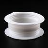 Copertura Presa d'Aria 45/50/60/70/80mm Sfiati Protettivi Tappo Decorativo Tappi per Fori in Plastica Bianca Tappo Separabile per Foro