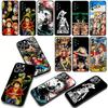 Phone Cover Roronoa Zoro Luffy One Piece Casing for Apple iPhone 16 15 14 Plus 13 12 Mini 17 Pro Max + ProMax 16E Air 15+ Case