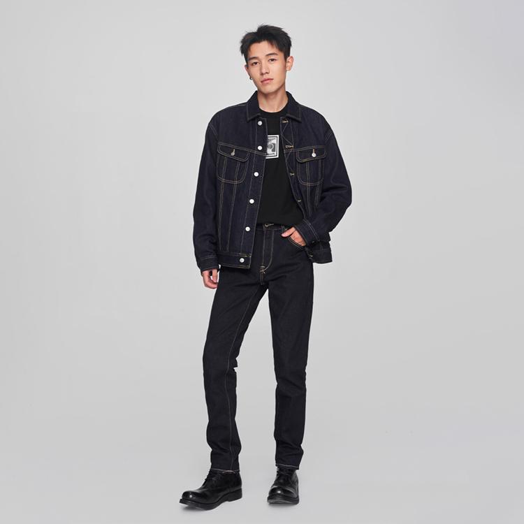 Lee FW24 Denim Jacket Men's Washed LMT008841101291898L00