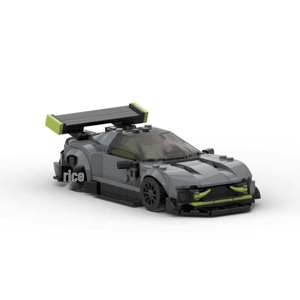 MOC Building Blocks: Compatible with Lego Aston Martin Vantage GT3 Model Car