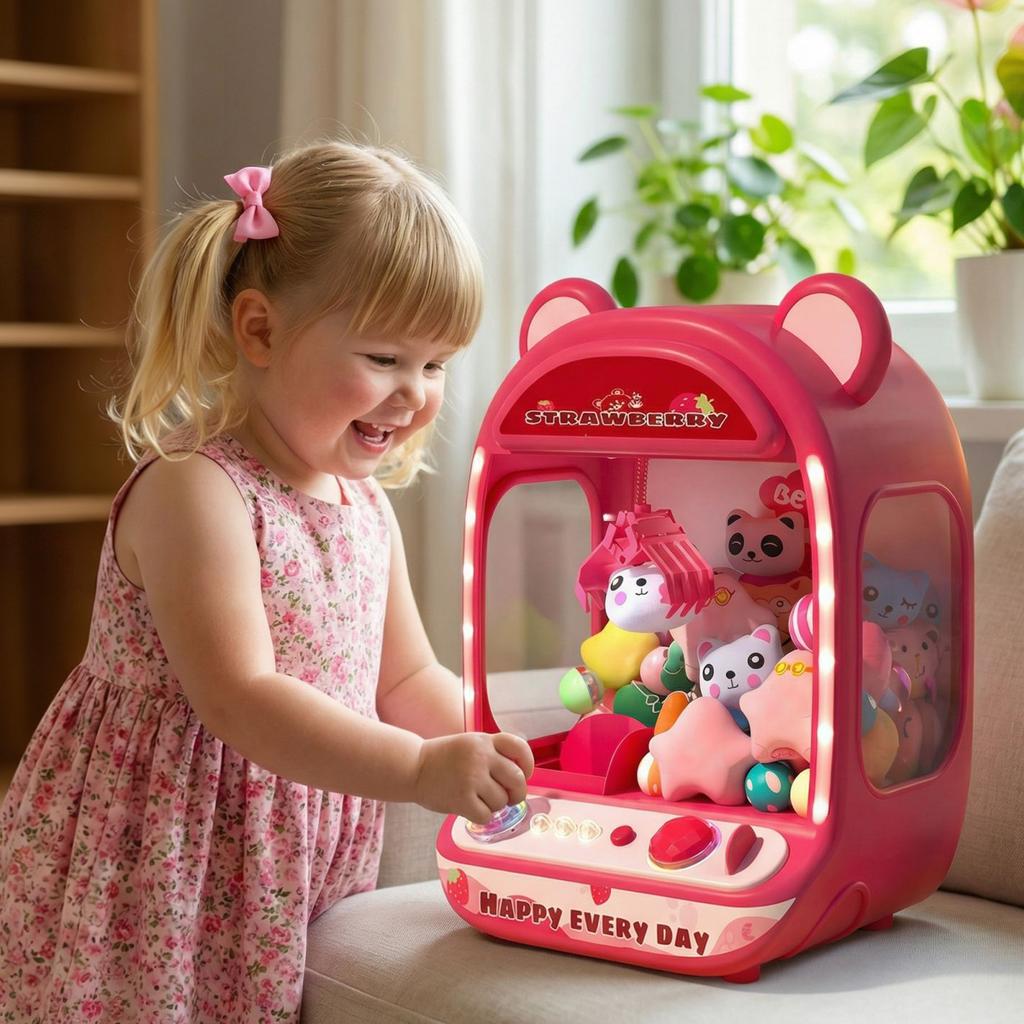 Children's Machine Toy Doll Capsule Machine For Girls, Small Home Use, Boys Birthday Gift