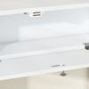 Möbel WC über Toilette mit 2 Schränken, Schublade, Papierhalter und verstellbaren Regalen (nur mit Badezimmerschrank)