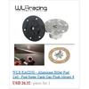 WLR RACING - Universal Aluminum AN10 Sandwich Oil Adapter Filter Cooler Plate Kit With 3/4-16 UNF , M20 X 1.5 Fitting WLR6721
