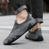 New Spring and Summer Leisure Leather Shoes Men's Leather Soft Bottom Leather Shoes Breathable Non-Slip Slip-on Men's Shoes