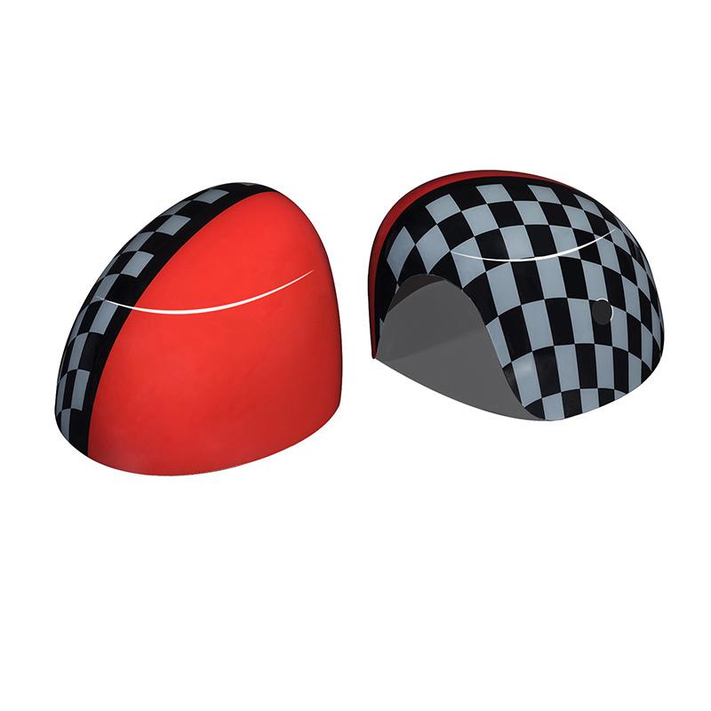 Rearview Wing Mirror Covers Side Wing Mirror Caps Accessories For Mini Cooper One JCW S Clubman Countryman F54 F55 F56 F57 F60 Gqtsu22