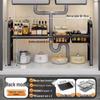Extendable Under-Sink Kitchen Storage Rack