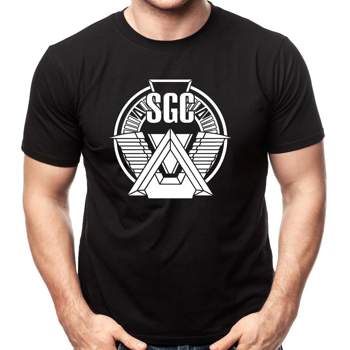 Stargate SGC White Logo Adult Shirt XXXXL
