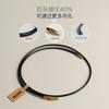 Collana Choker Semplice Fatta a Mano in Pelle di Mucca Primaria Collana in Pelle Chiusura in Acciaio Inossidabile Gioielli da Uomo Donna