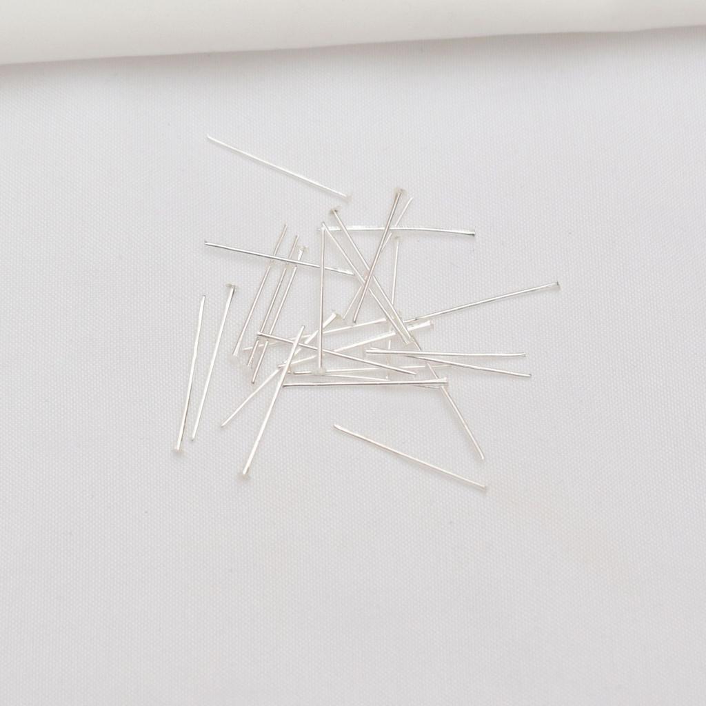 100pcs Color-Retaining 14K Gold-Wrapped T-Needle Accessories, Flat Needle Diy Handmade Beaded,, Ear Jewelry Materials