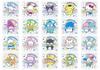 Sanrio Characters Square Magnet Collection Box Gum, 16-Pack (Candy Toy)