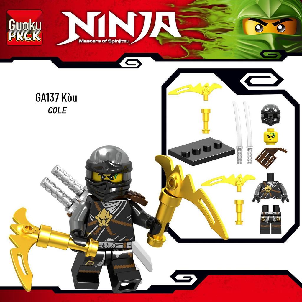 Guoku GA131-148: Compatible with Phantom Brick Minifigure Ninja Building Toy (Lego)