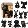 Xunkun Dark Animal Plush Toy With Five-pointed Star Elephant And Rabbit