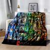 3D Klassiker Spiel Dota2 Gamer Decke, Weiche Wohndecke für Zuhause Schlafzimmer Bett Sofa Picknick Reise Büro Ruhe Abdeckung Decke Kinder