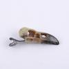 2pcs Resin Crow Skull Hairpin Creative Halloween Hair Clip Fashion   All Saints' Day