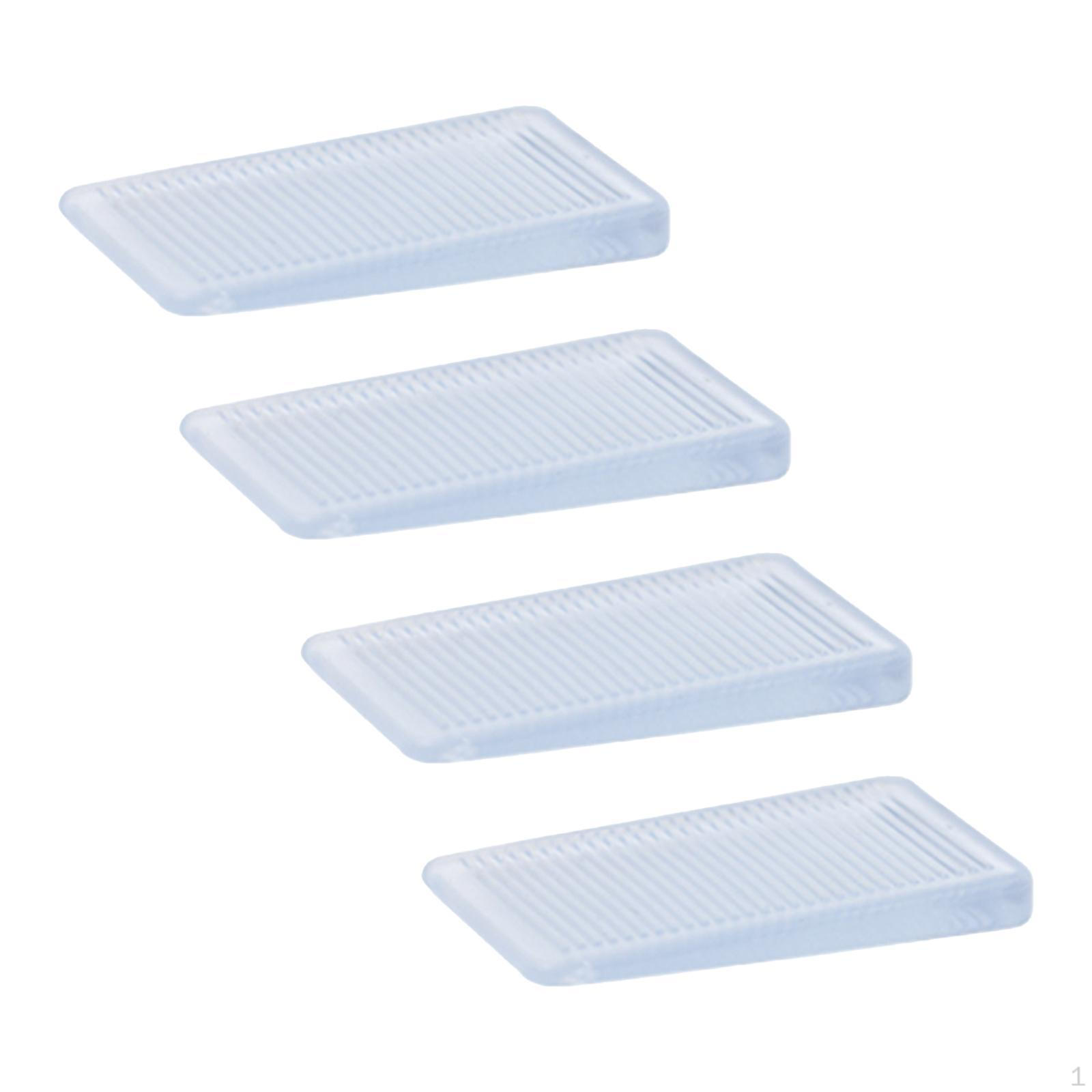 

4 Pack Anti-Slip Furniture Door , Coasters, Floor Protector Pads, Chair Leg Pads for Office, S