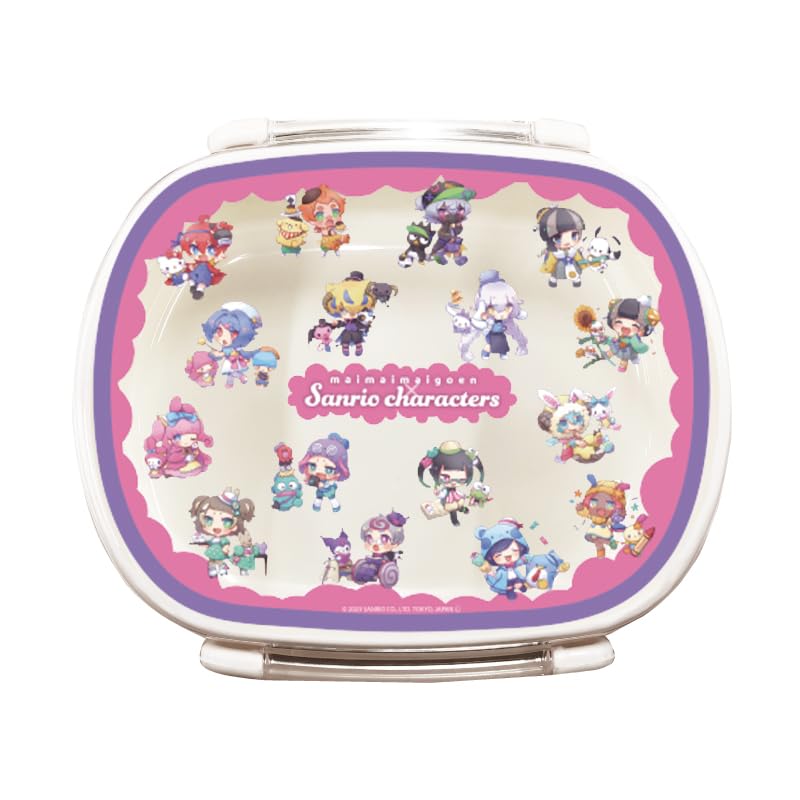 

Maimaimaigoen 01 Sanrio Characters Collaboration [Mini Character Illustration] Character Lunch Box