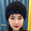 2025 Four Seasons Lace Hat: Windproof White Head Cover with Small Flowers