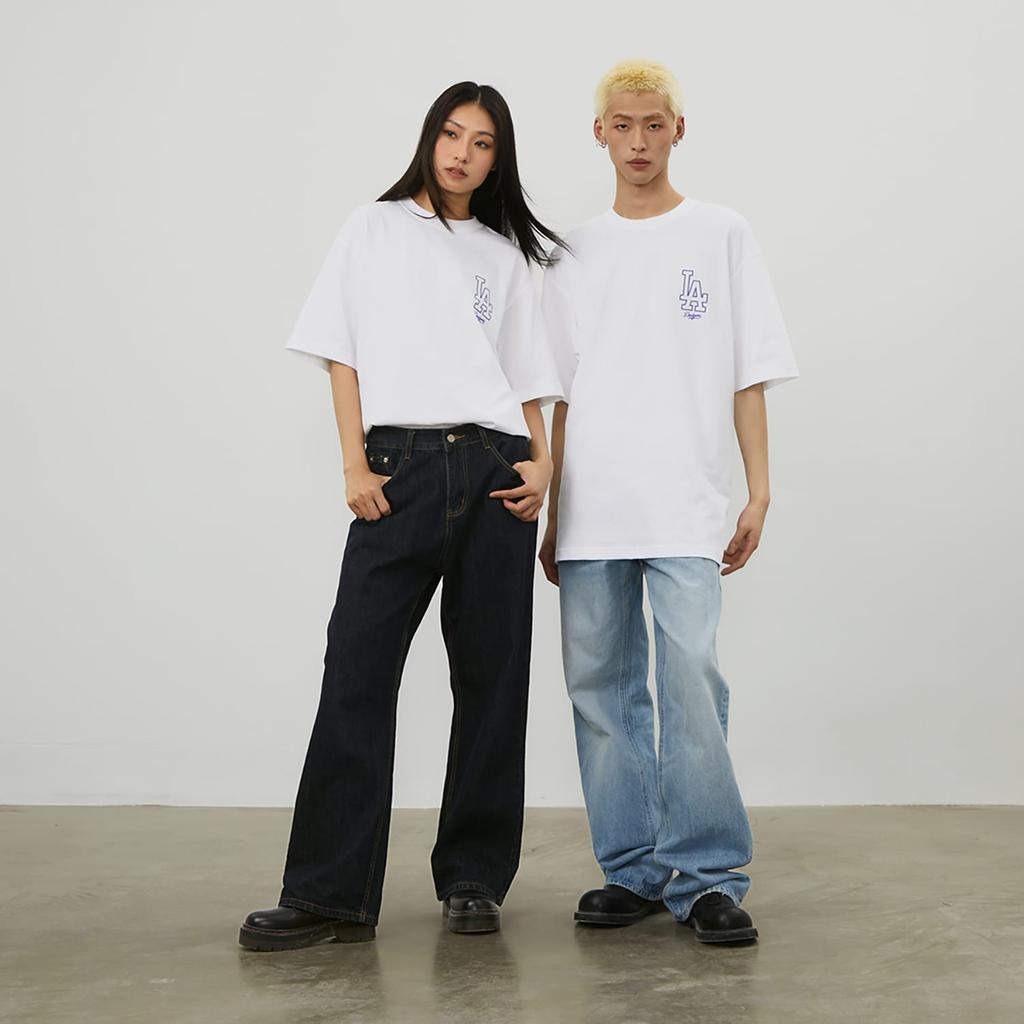 MLB Fashion Sports Collection SS24 T Shirt Unisex White 3ATSB0343-07WHS