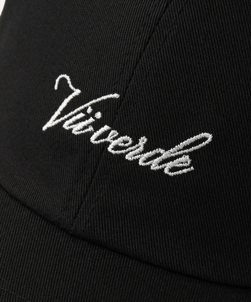 Bibeleude Embroidered Cotton Ball Cap 001 Black