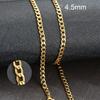 Minimalist Rope Chain Stainless Steel Choker Necklaces for Women 1-5MM Gold Color Metal Daily Wear Statement Collar Jewelry