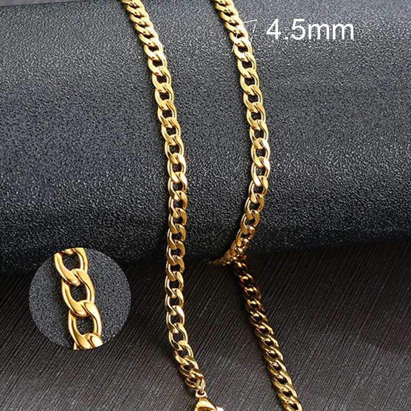 Minimalist Rope Chain Stainless Steel Choker Necklaces for Women 1-5MM Gold Color Metal Daily Wear Statement Collar Jewelry