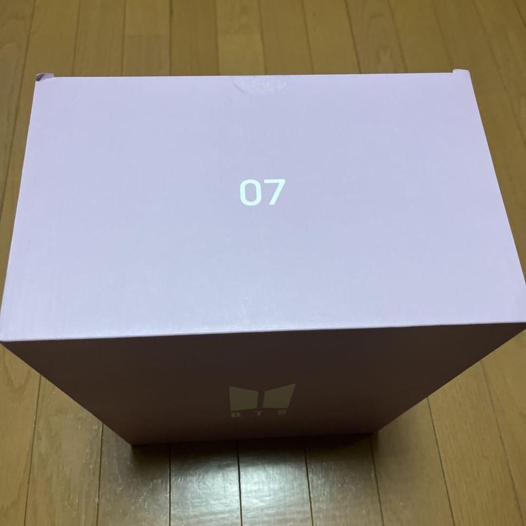 [USED] BTS Merch Box 7 Clear Bag Photo Card Garbage Bag