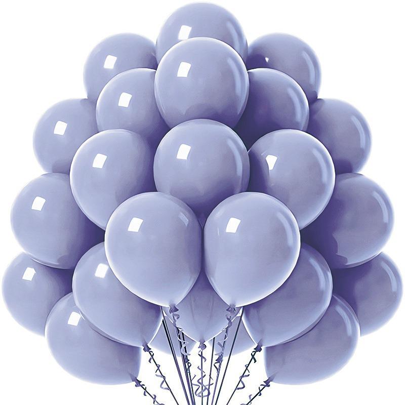 20-teiliges mattes einfarbiges Luftballonset für Geburtstage, Partys und Hochzeiten