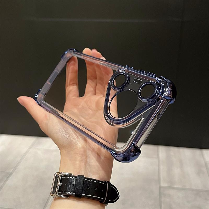 [Four-corner airbag] Huawei pura11 mobile phone case pura11pro new pro + anti-drop electroplating 11ultra
