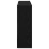 Sideboard in Black Oak Look 88.5 x 29 x 84.5 cm
