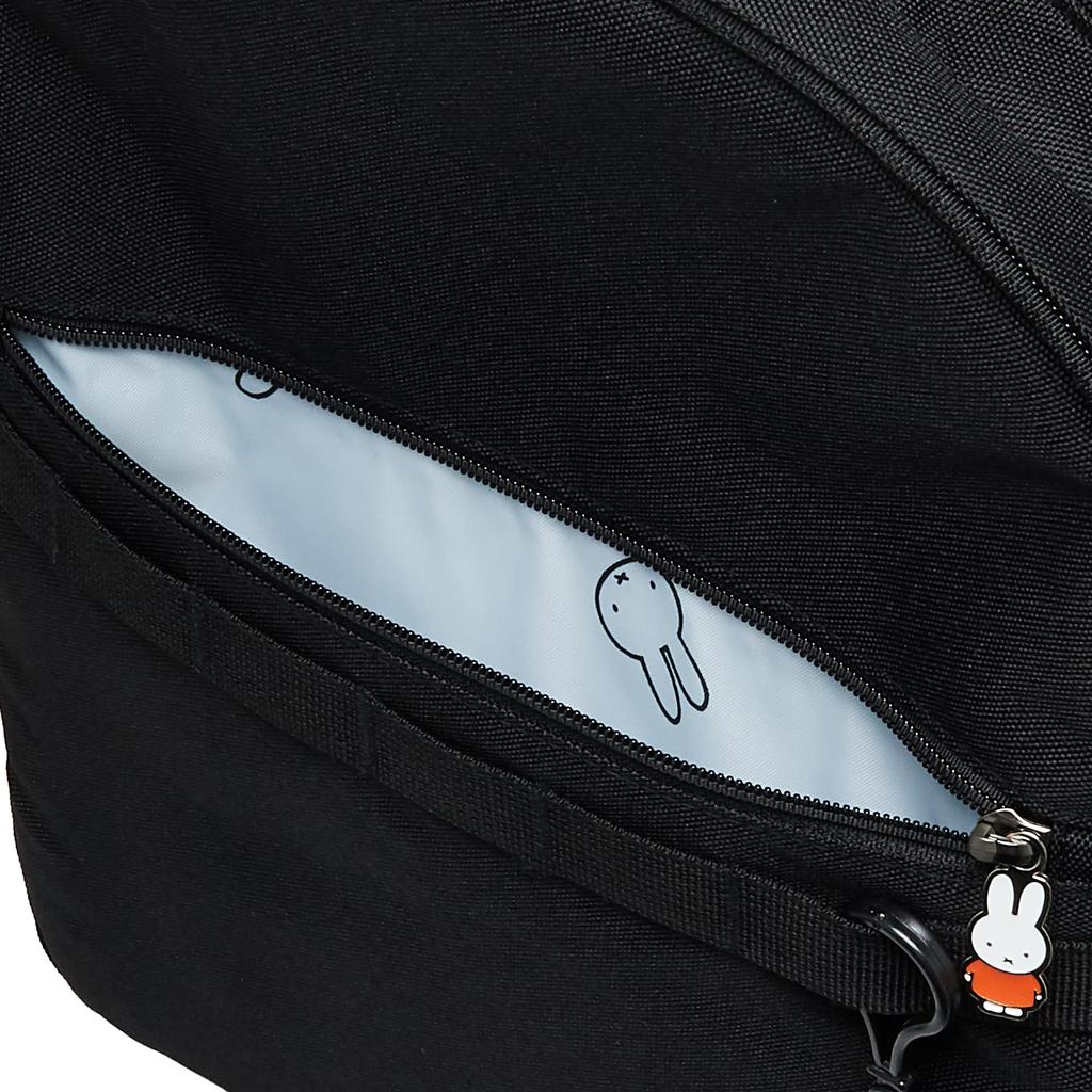 Miffy Rucksack 5132 B183. Gesicht Schwarz Weiß