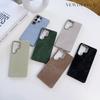 Luxury For MagSafe Fiber Leather Case For Samsung Galaxy S26 S25 Ultra S24Plus S23Ultra Invisible Magnetic Wireless Charge Cover