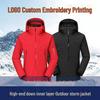 Men's High-End Winter Windproof 3-in-1 Down Mountaineering Suit