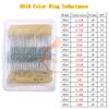 2.2uH 3.3uH 4.7uH 6.8uH 10uH 22uH 47uH 68uH 100uH 220uH 1mH 4.7mH 10mH 100mH Toroid Core Choke Color Ring Inductor Assorted Kit