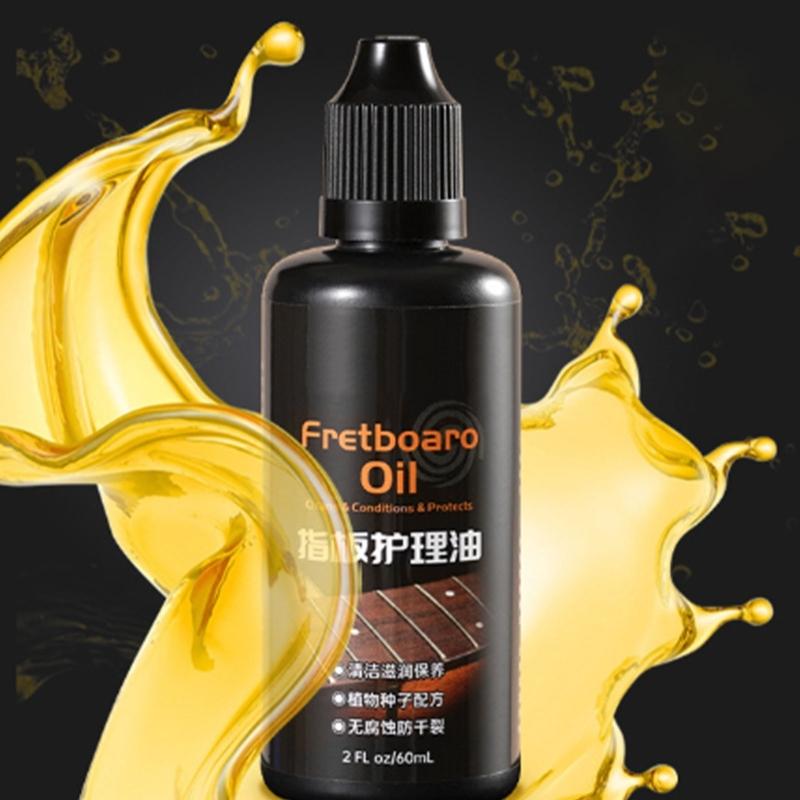 Guitar Fretboard Conditioning Oil Lemon Based Formula Suitable for Moisturizing and Protecting String Instruments