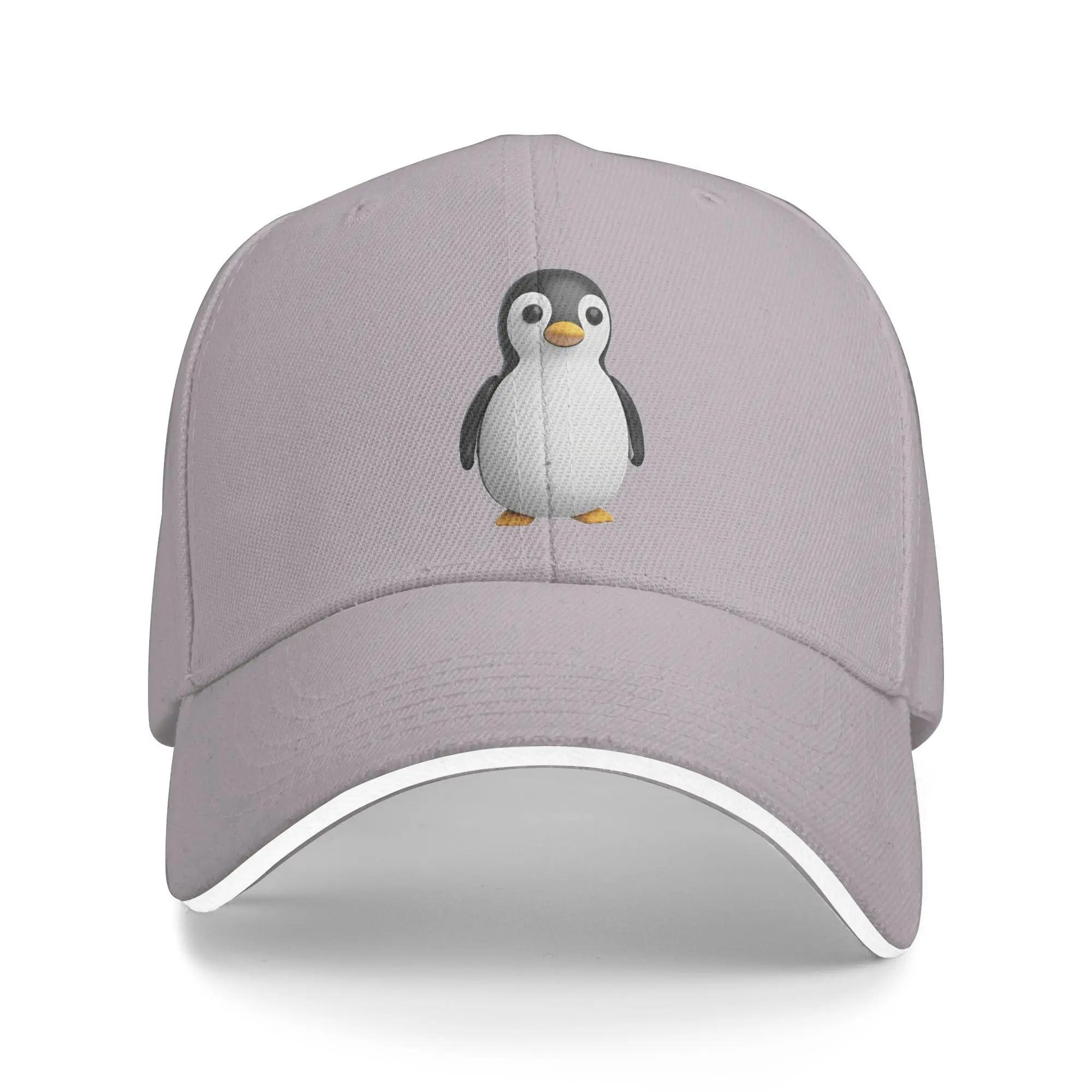 

3D Animals Casual Baseball Cap Summer Cute Penguin Trucker Hat Sun Visor Outdoor Sport Hip Hop Hats Unisex Women Street Style Caps One Size