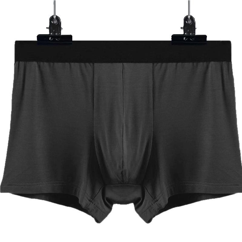 Unterhosen Herren Übergröße 130-180kg Herren Boxershorts Modal Atmungsaktive Unterwäsche Weit geschnittene Hosen Boxershorts