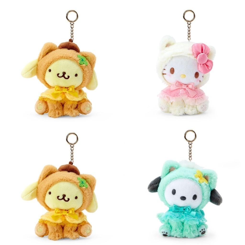 Süße Kurumi Meledy Pachanga Hunde-Katzen-Plüschanhänger Cartoon-Dekoration 10cm Hängende 20cm Puppe