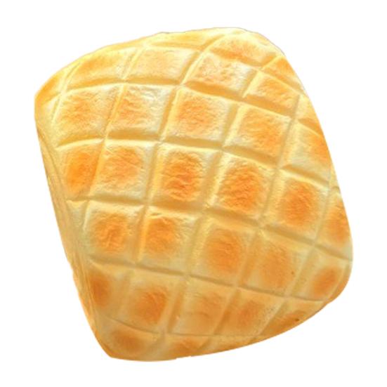 Jouet Alimentaire Simulé Pain à Rebond Lent Design Jouet Anti-Stress Texture Couleur Réalistes Silicone Souple Jouet de Décompression Ornement de Bureau