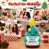 Handmade Mini Christmas Tree Crochet Decor Merry Inspirational Cheer Up Gifts For Sister Friends Mom Grandma Christmas Gifts
