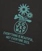 COVERNAT Flower Graphic Sweatshirt Charcoal
