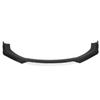 Front Bumper Lip Spoiler Splitter Kit Aerodynamic Part for Auto Car Modification(Glossy Black White )